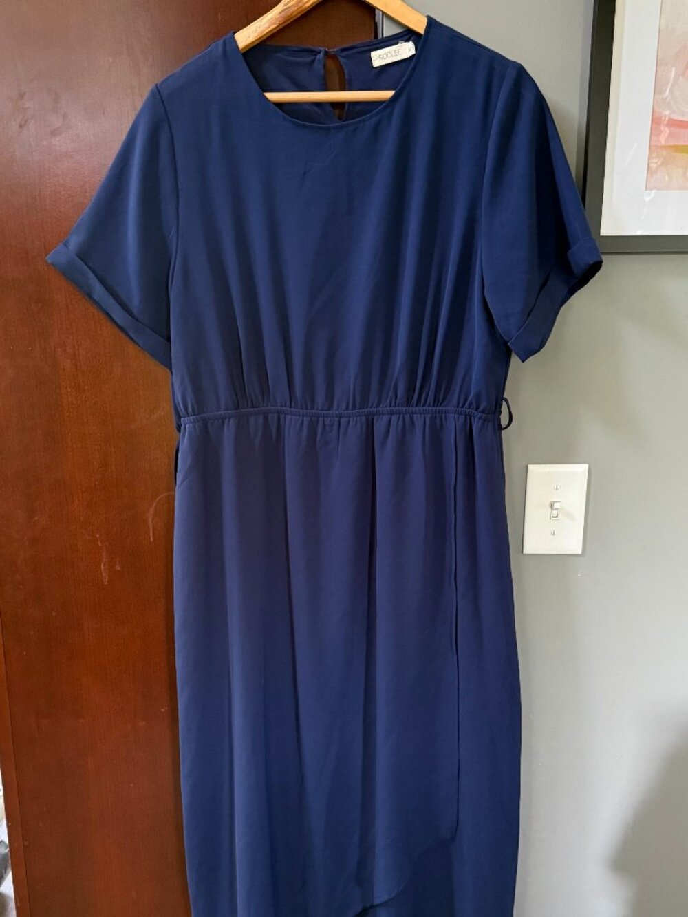 Navy blue dress